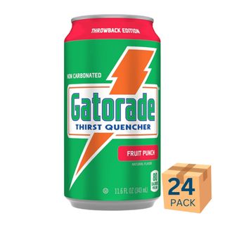 Gatorade Thirst Quencher Can Fruit Punch 343ml 24 Pack