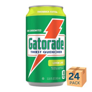 Gatorade Thirst Quencher Can Lemon Lime 343ml 24 Pack