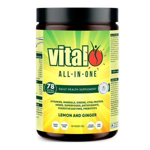 Vital All In One Lemon & Ginger Powder 300g