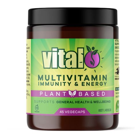 Vital Multivitamin Immunity & Energy 45 Vegecaps