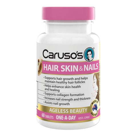 Carusos Natural Health Hair Skin & Nails 60 Tablets