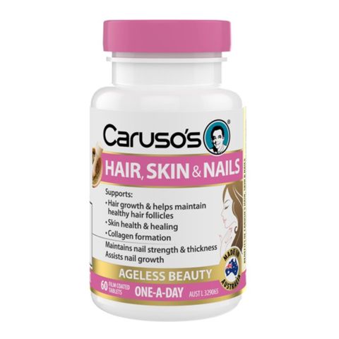 Carusos Natural Health Hair Skin & Nails 60 Tablets