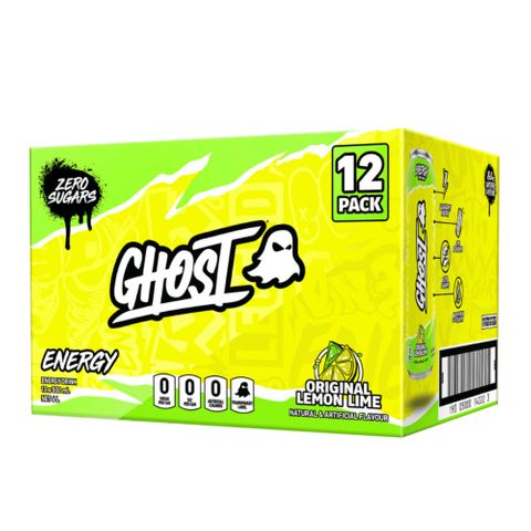 Ghost Energy Lemon Lime 500ml 12 Pack