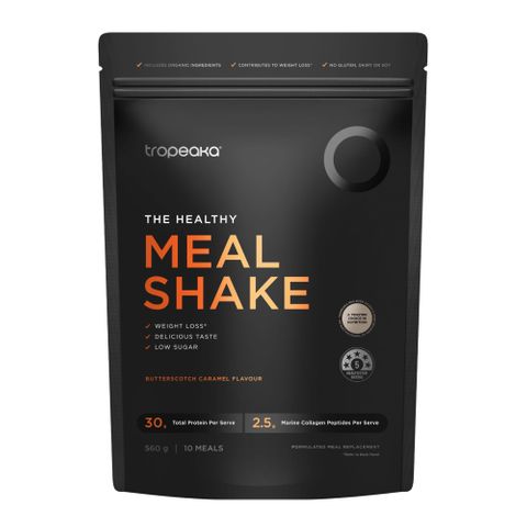 Tropeaka Healthy Meal Shake Butterscotch Caramel 560g