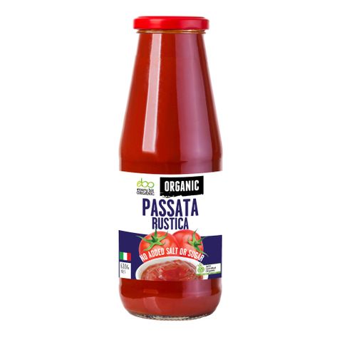 Every Bit Organic Organic Passata Rustica 680g