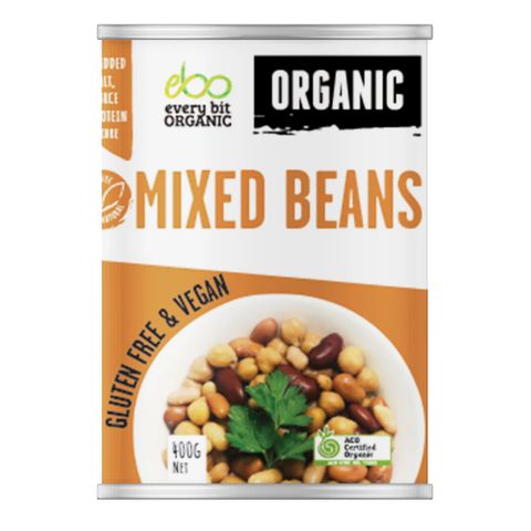 Every Bit Organic Raw Mixed Beans 400g