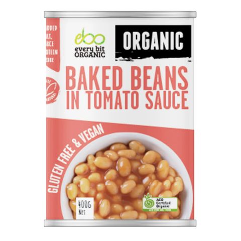 Every Bit Organic Organic Baked Beans 400g