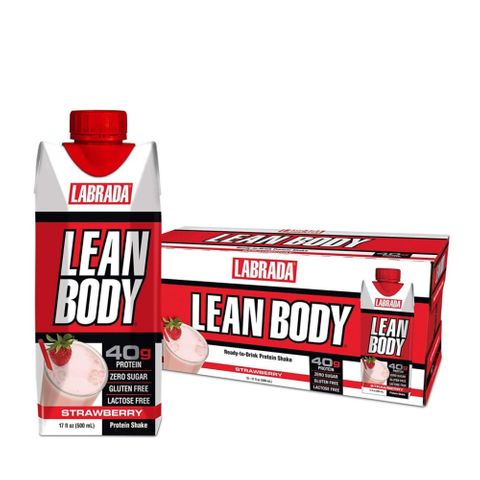 Labrada Lean Body Protein RTD Strawberry 500ml