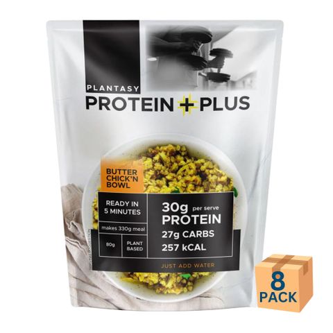 Plantasy Foods Protein Plus Butter Chickn 80g 8 Pack CTN