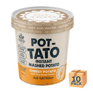 Purely Potato Cheesy Potato 50g 10 Pack CTN