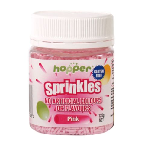 Hopper Sprinkles Pink 125g