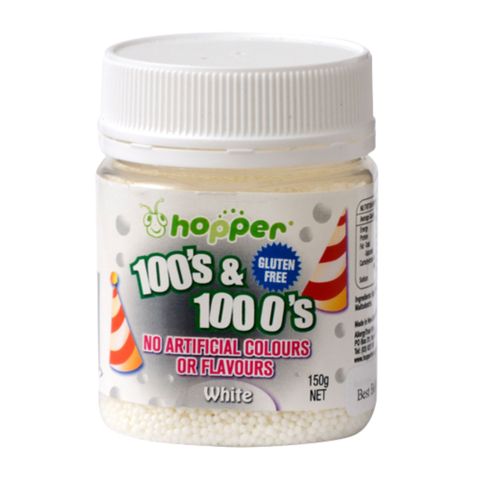 Hopper 100s and 1000s White 150g