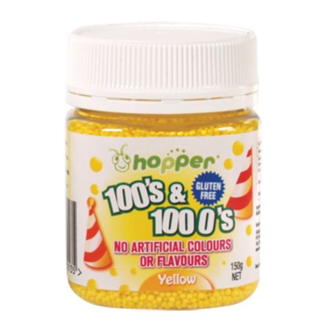 Hopper 100s and 1000s Yellow 150g