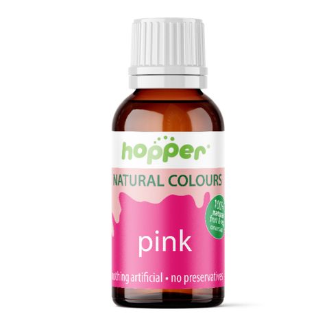 [] Hopper Food Colouring Pink 20g (Refrigerated)