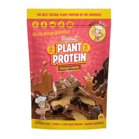 Macro Mike Plant Protein Chocolate Caramel 520g