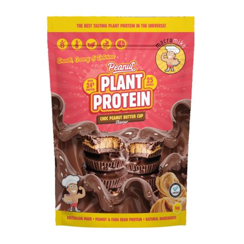 Macro Mike Plant Protein Choc Peanut Butter Cup 1kg