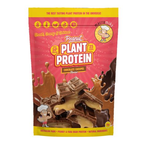 Macro Mike Plant Protein Chocolate Caramel 1kg