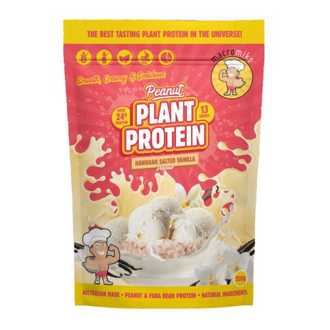 Macro Mike Plant Protein Hawaiian Salted Vanilla 520g