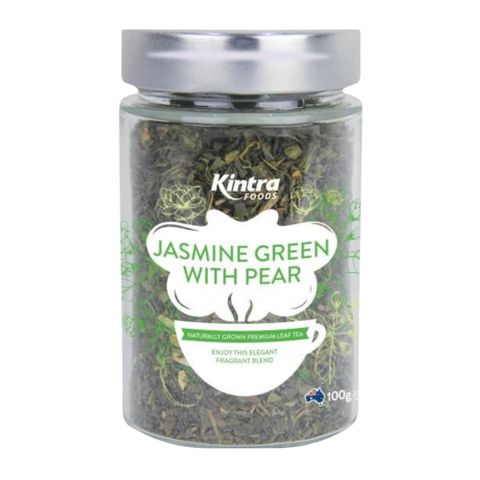 Kintra Jasmine Green with Pear Loose Leaf Tea 100g