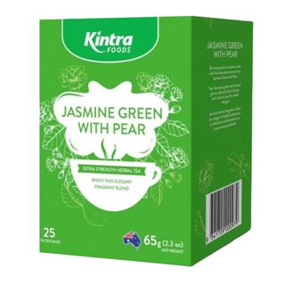 Kintra Jasmine Green Pear 25 Teabags 65g