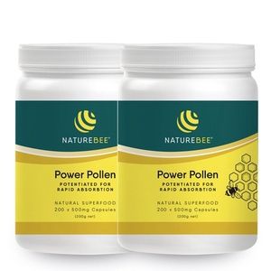 Naturebee Power Pollen 200 C 500mg Twin Pk - 2 X 200 C