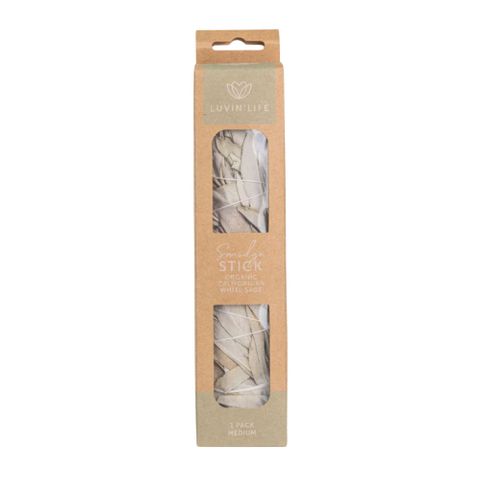 Luvin Life White Sage Smudge Stick Med