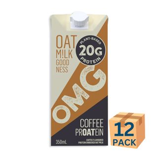 OMG Coffee Protein Oat Milk 350ml 12 Pack