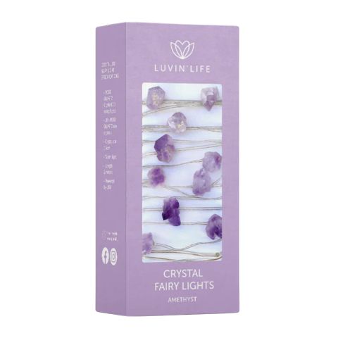 Luvin Life Crystal Dec Light Amethyst