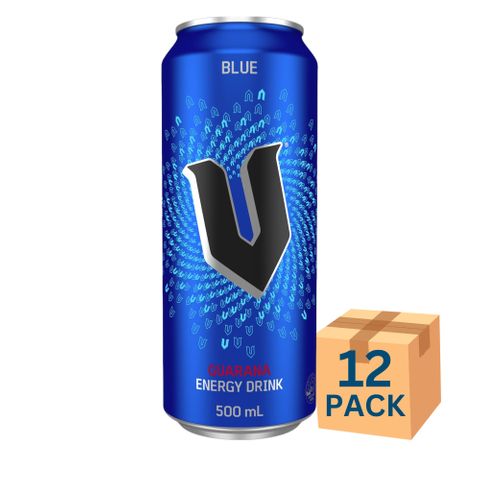 V Energy Blue 500ml 12 Pack