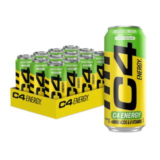 Cellucor C4 On the Go Carbonated RTD Twisted Limemade - 12 x 473ml