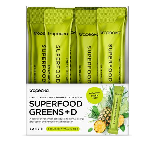 Tropeaka Superfood Greens D Singles 30 Sachets