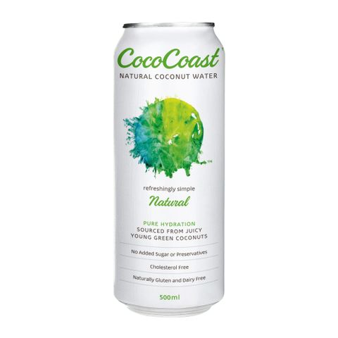 Coco Coast Coconut Water Natural 500ml 24 Pack Carton