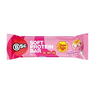 Body Science Protein Bar Chupa Chup Strawberry Vanilla 55g 12 Pack