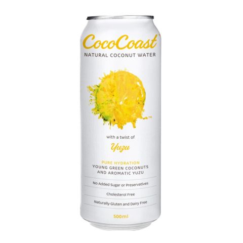 Coco Coast Coconut Water Yuzu 500ml 24 Pack Carton