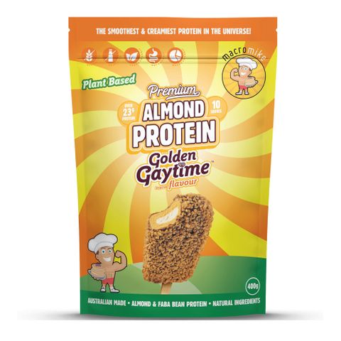 Macro Mike Golden Gaytime Almond Protein 400g