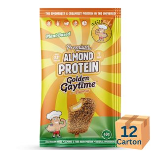 Macro Mike Golden Gaytime Almond Protein 40g 12 Pack Carton