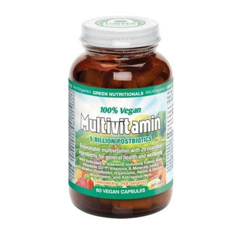 Green Nutritionals Vegan Multivitamin 60 Capsules