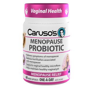 Carusos Natural Health Menopause Probiotic 60 Capsules