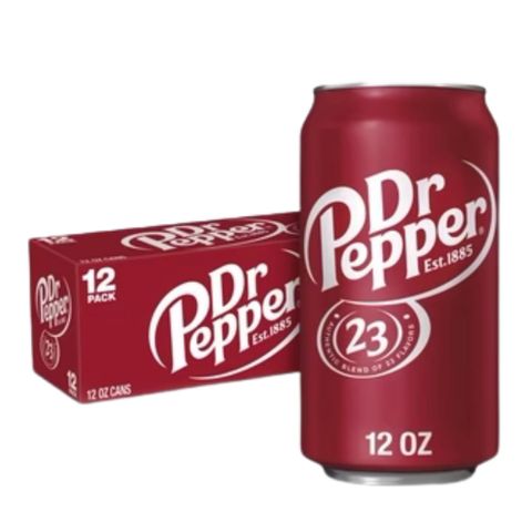 USA Cans Dr Pepper 355ml 12 Pack