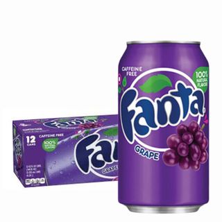 USA Cans Fanta Grape 355ml 12 Pack