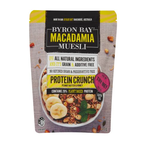 Byron Bay Muesli Peanut Butter Protein 375g