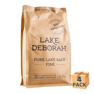 Lake Deborah Cooking Salt 2.5kg 4 Pack CTN