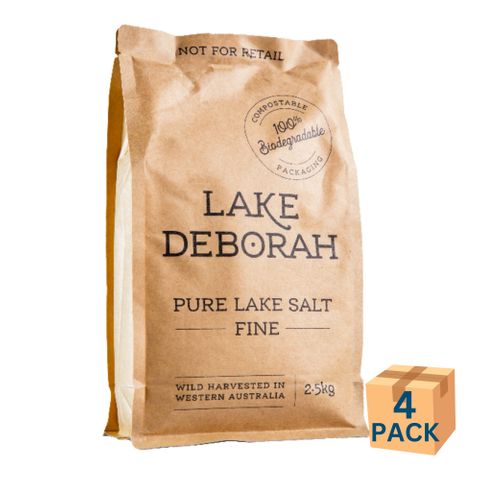 Lake Deborah Cooking Salt 25kg 4 Pack CTN