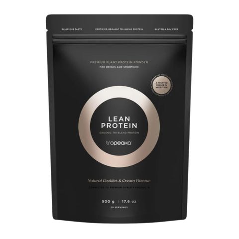 Tropeaka Lean Protein Cookies Cream 500g