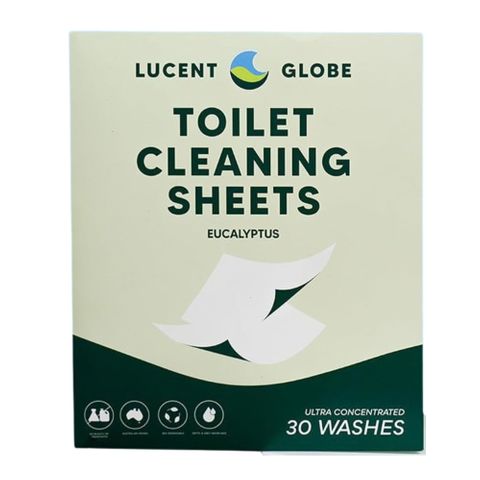 Lucent Globe Toilet Cleaning Sheets Euc 30s