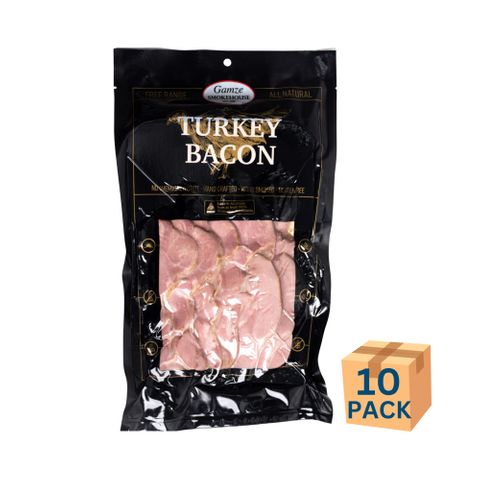 Gamze Turkey Bacon 150g 10 Pack CTN