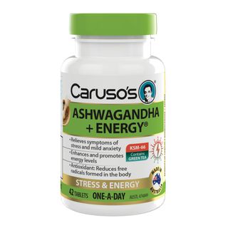 Carusos Natural Health Ashwagandha Energy 42 Tablets