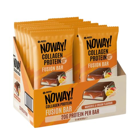 ATP Science Collagen Fusion Bar Mango Vanilla 60g 12 Pack