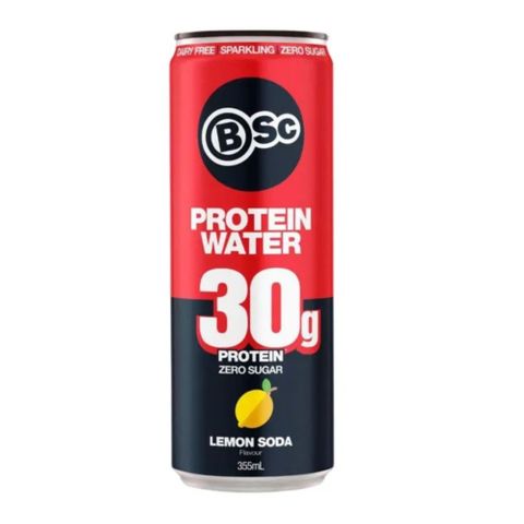 Body Science Protein Water Lemon Soda 355ml 12 Pack