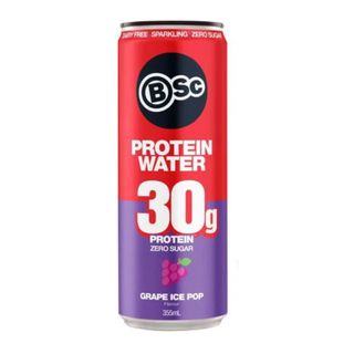 Body Science Protein Water Grape Ice Pop 355ml 12 Pack